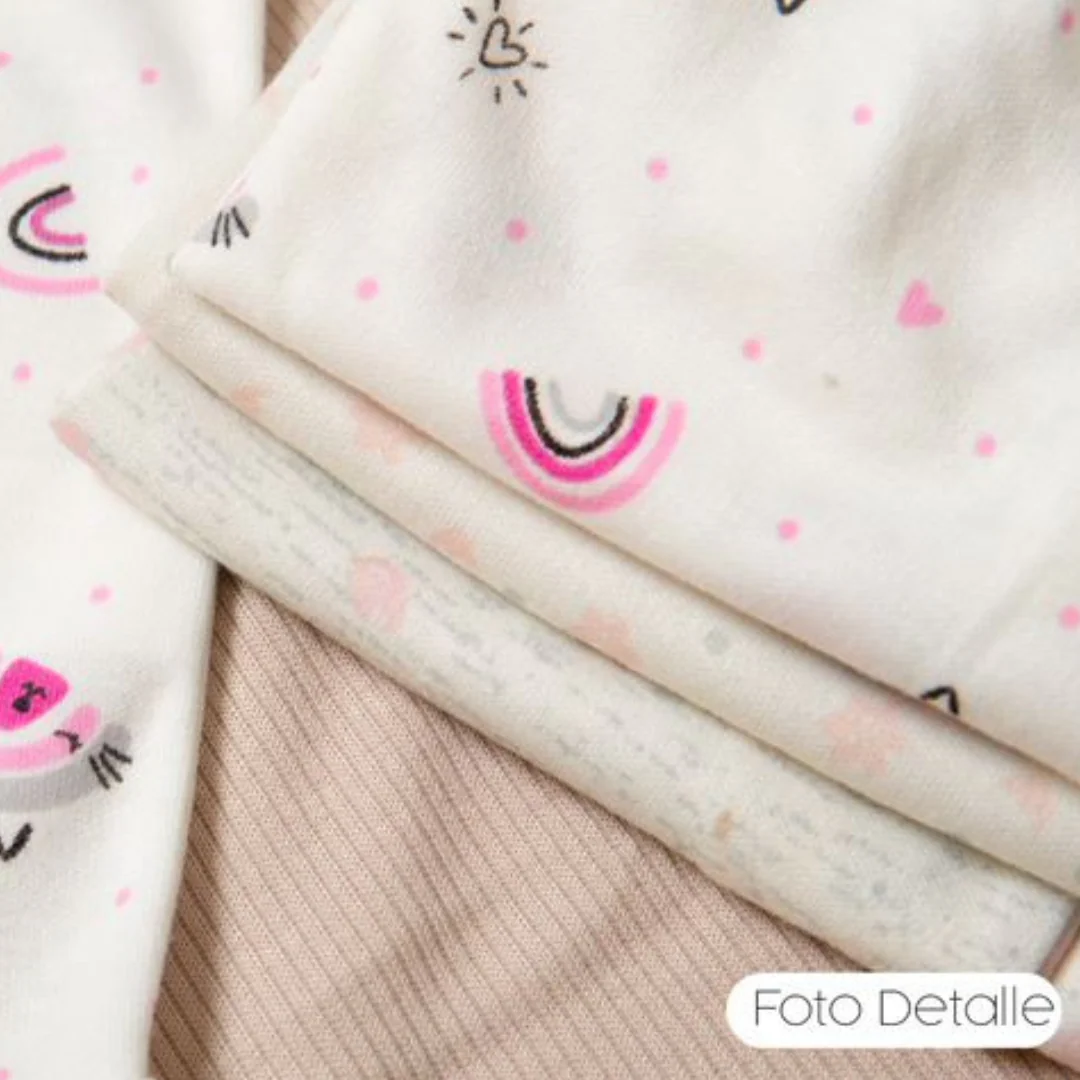 SETS X3 BODYS + SHORT 11046 FOR BABY - Image 2