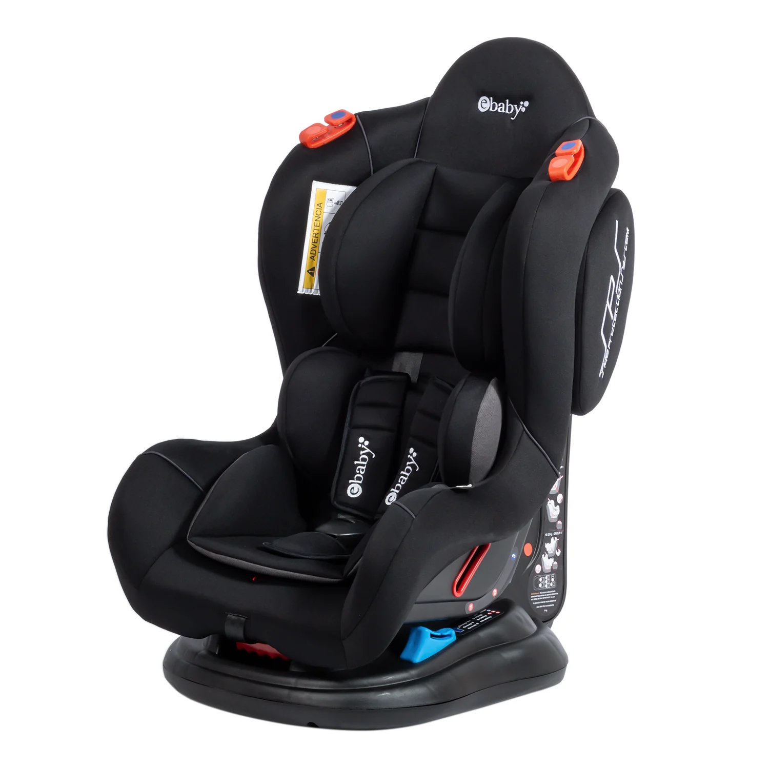 SILLA AUTO CONETTA EB563-1 NEGRO EBABY - Image 3