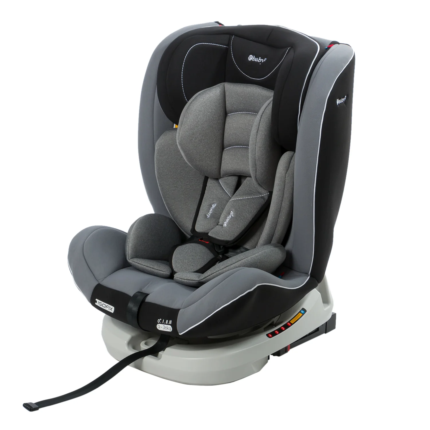SILLA AUTO LOUIS EB567 GRIS CLARO EBABY - Image 2