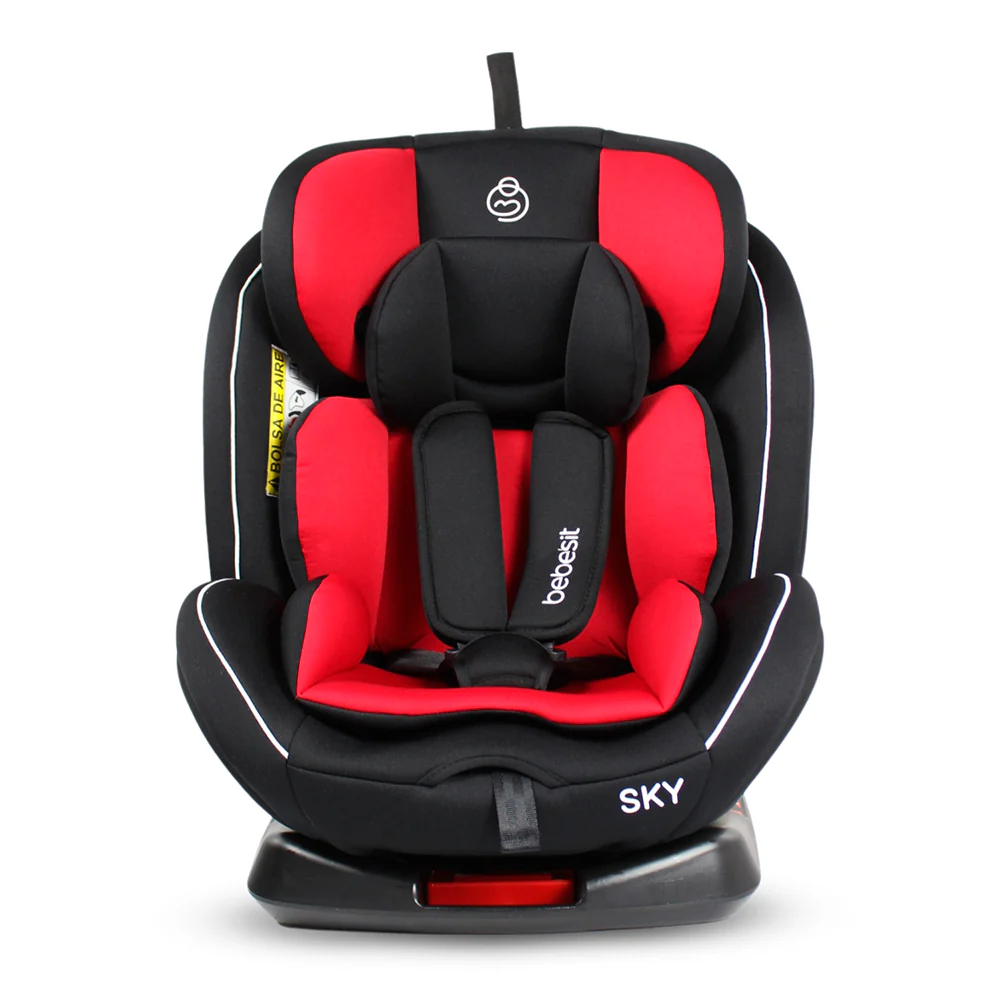SILLA AUTO SKY 360 ISOFIX YC06 BEBESIT ROJO - - Image 2