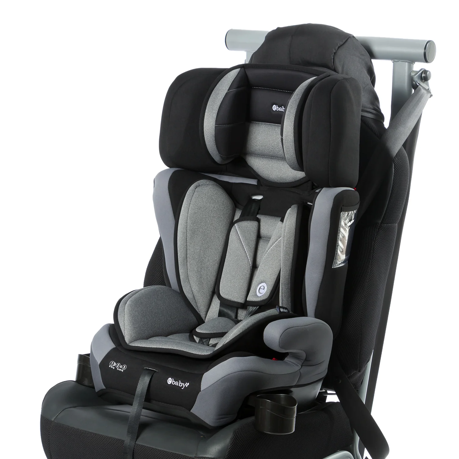SILLA AUTO TATU EB572 GRIS CLARO EBABY - Image 8