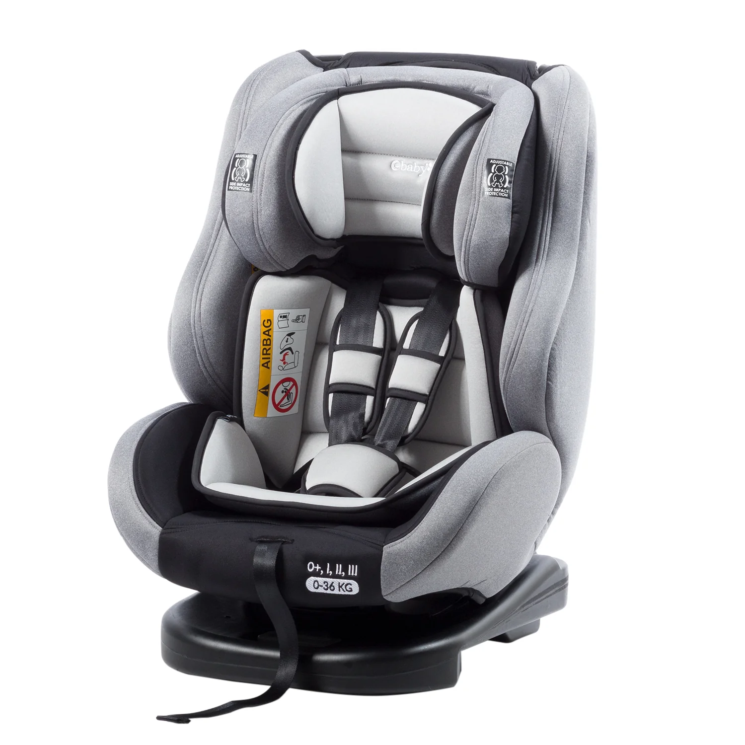 SILLA AUTO VERO EB565 GRIS CLARO EBABY - Image 2