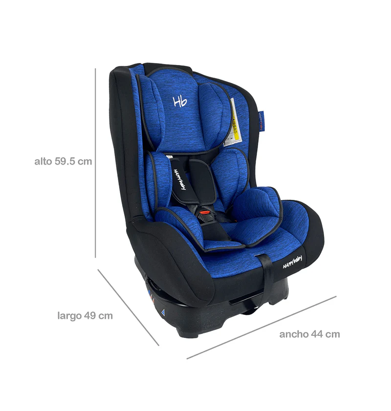 SILLA CARRO GOLD HAPPY BABY AZUL - Image 2