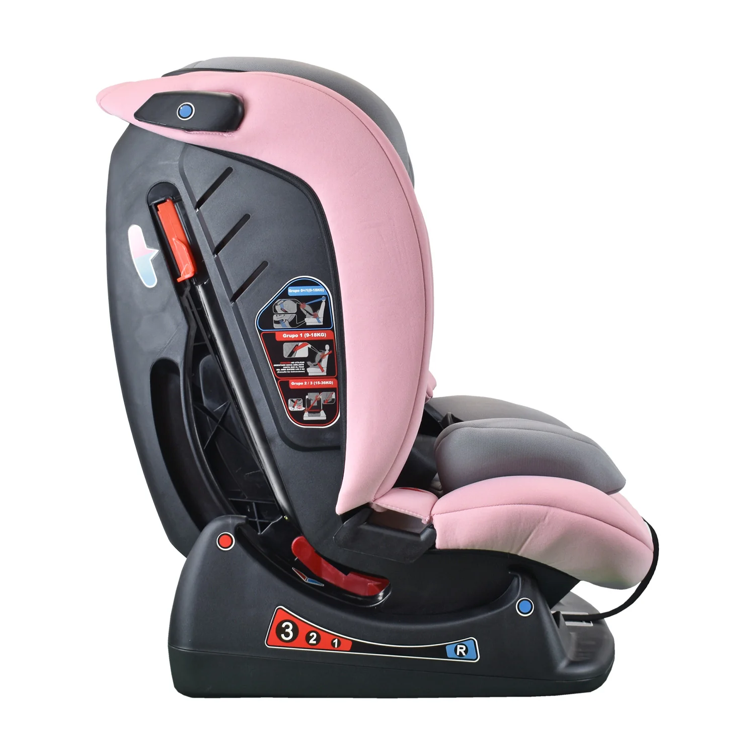 SILLA CARRO ZEN PRIORI ROSADO - Image 5
