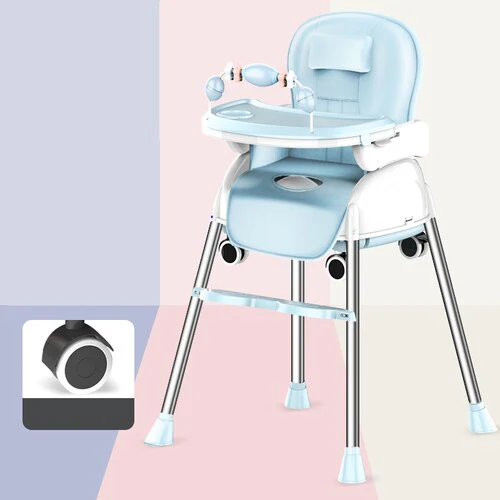 SILLA COMEDOR C-006 AZUL BABY KAYS - Image 2