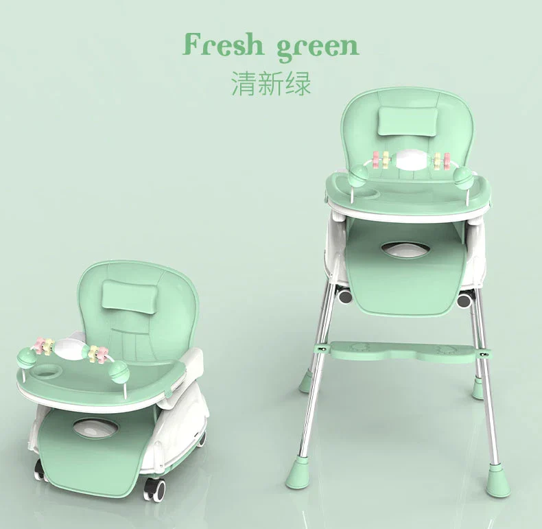 SILLA COMEDOR C-006 VERDE BABY KAYS - Image 5