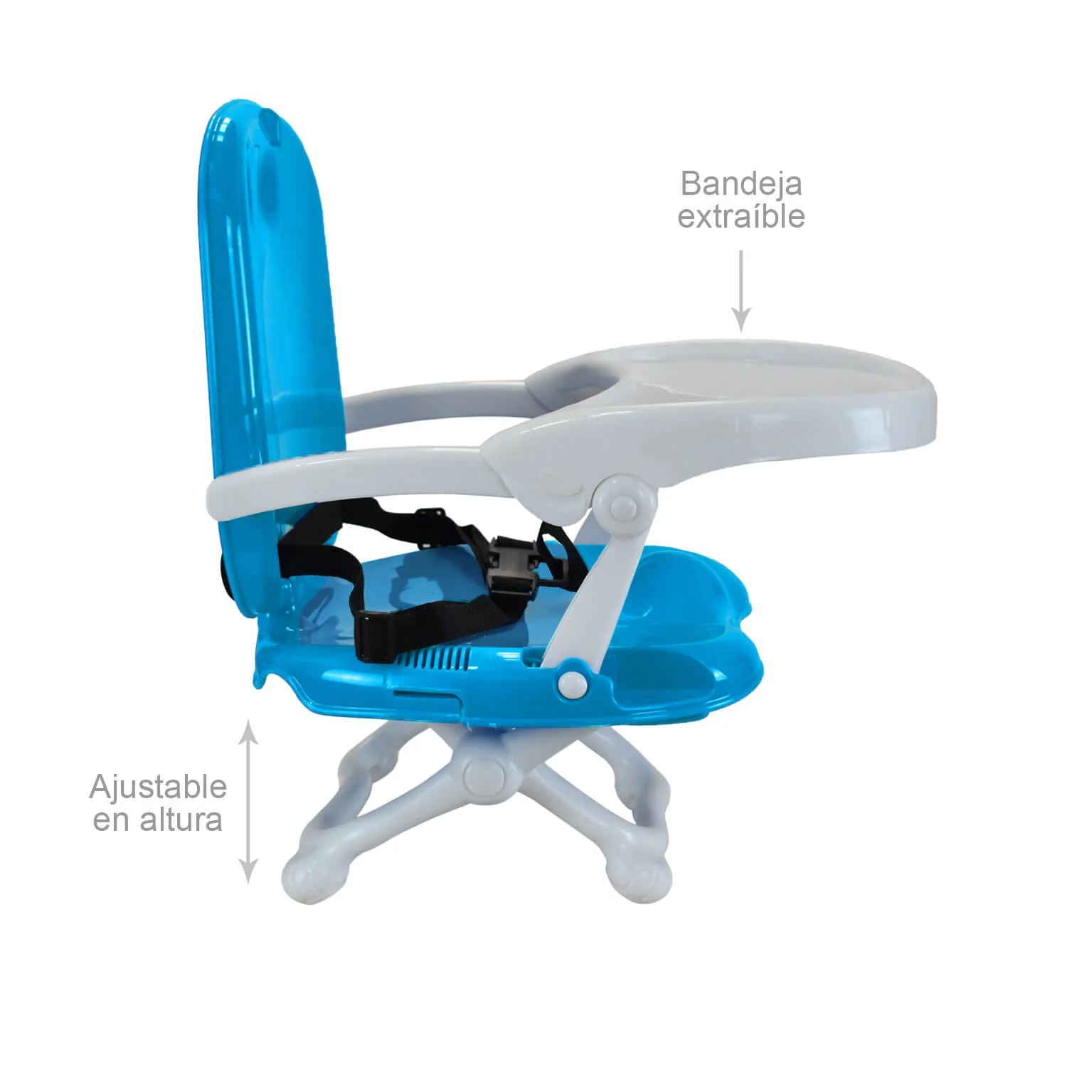 SILLA COMEDOR PLEGABLE SCH-001 PRIORI AZUL - Image 2
