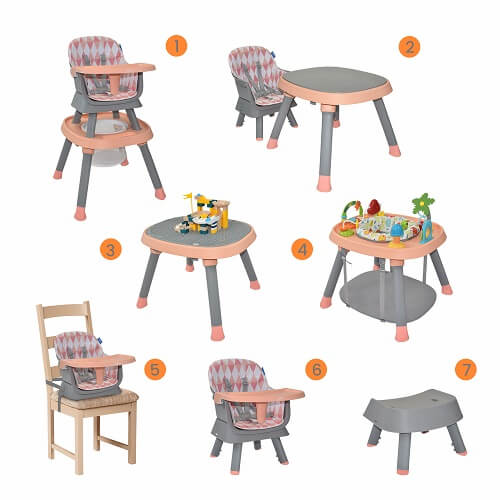 SILLA COMEDOR SEVEN 7EN1 PRIORI ROSADO - Image 3