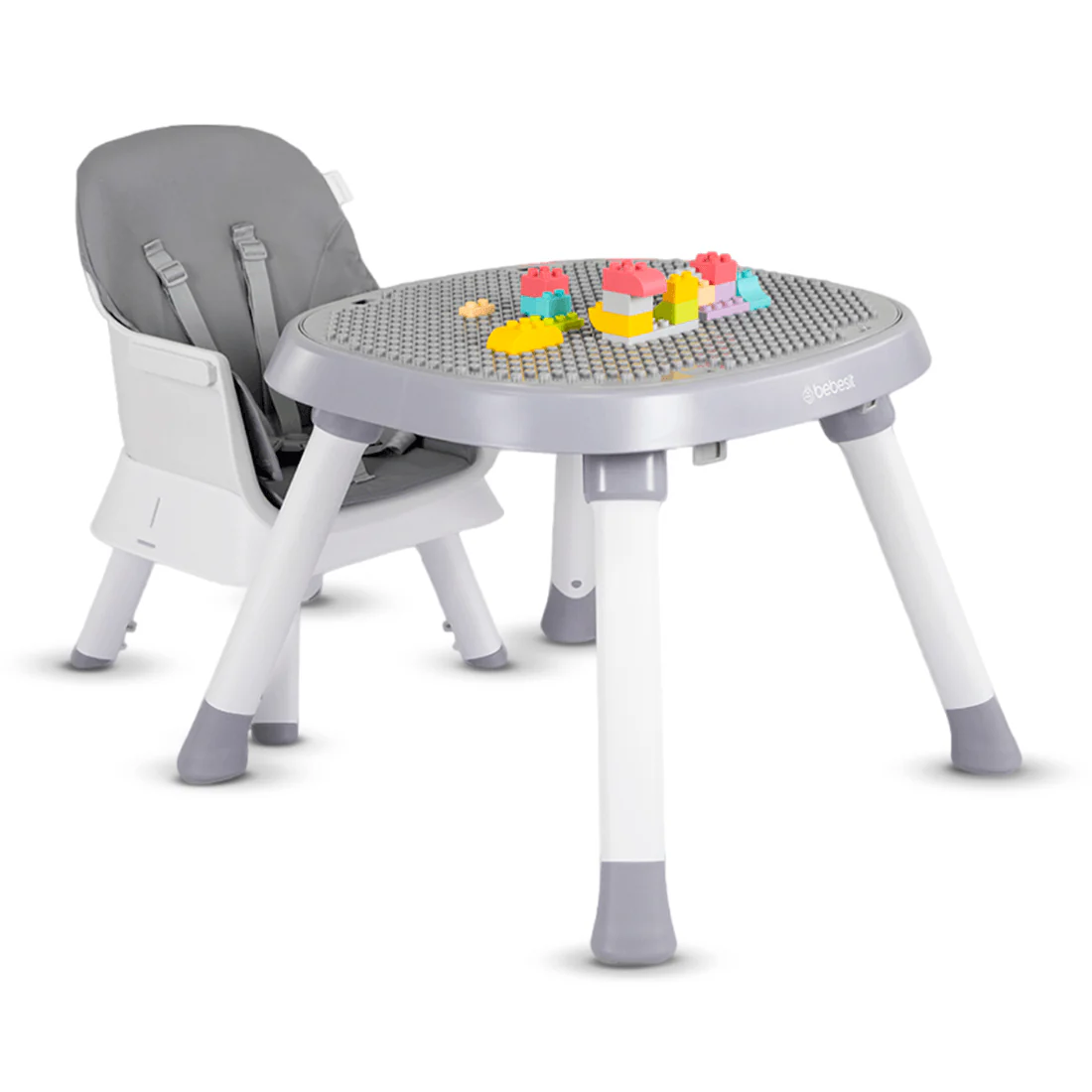 SILLA COMEDOR STEPS PREMIUM 1050 GRIS BEBESIT - Image 5