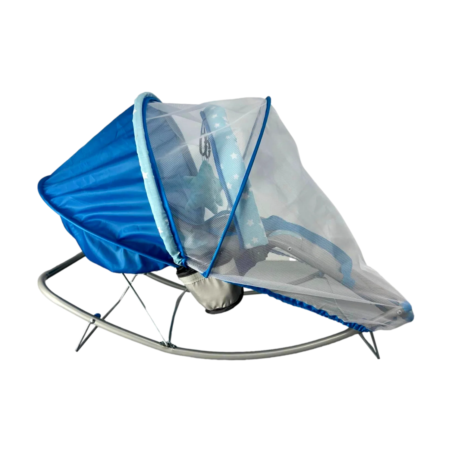 SILLA MECEDORA 1065 ABBA AZUL - Image 3