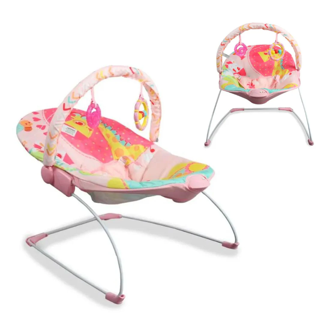 SILLA MECEDORA BOUNCER 8512 ROSADO BEBESIT -