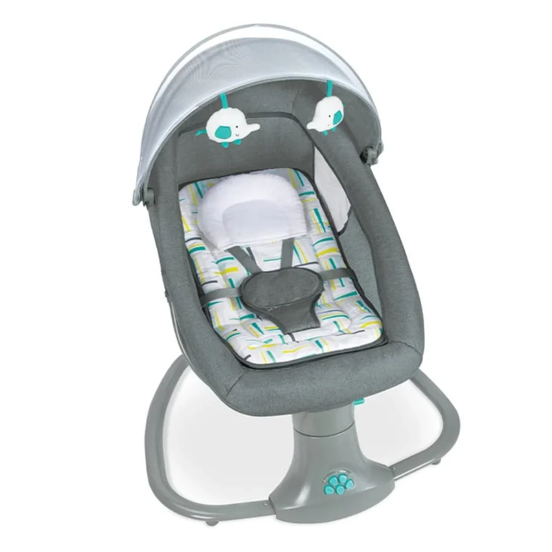 SILLA MECEDORA ELECTRICA 08104-08105-08106 GRIS BABY KAYS - Image 8