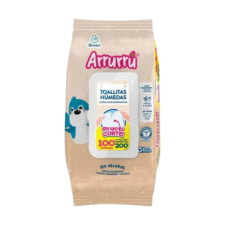 TOALLAS HUMEDAS AVENA Y KERITÉ X270 AAB295 ARRURRÚ - Image 2
