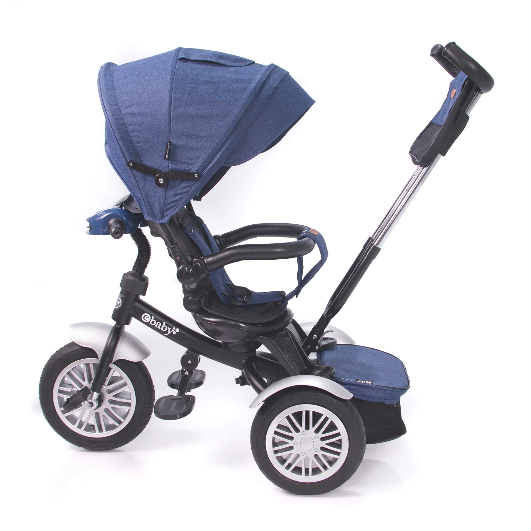 Triciclo Paseador Zoe Eb340 Ebaby Azul - Image 2