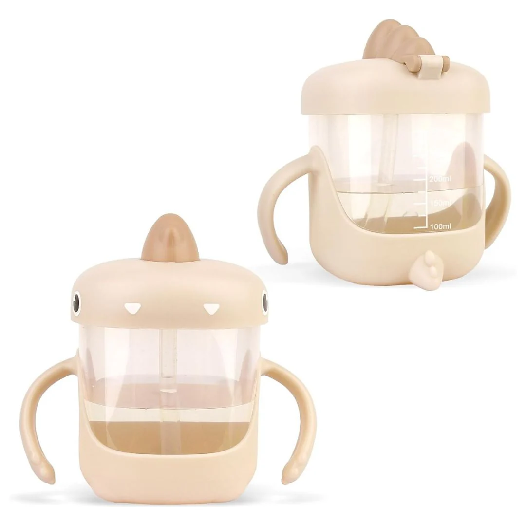 VASO ENTRENADOR PARA BEBÉ CON DISEÑO DE DINOSAURIO 300ML 35157-9 MUNBE - Image 9