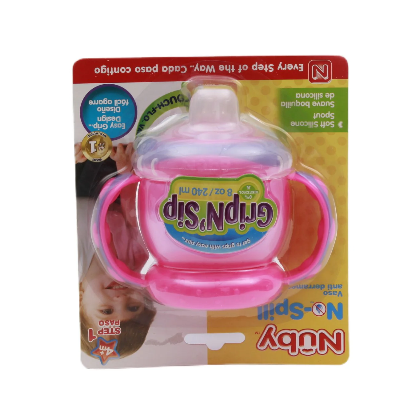 VASO ASA X 240 ML 9655 NUBY - Image 3