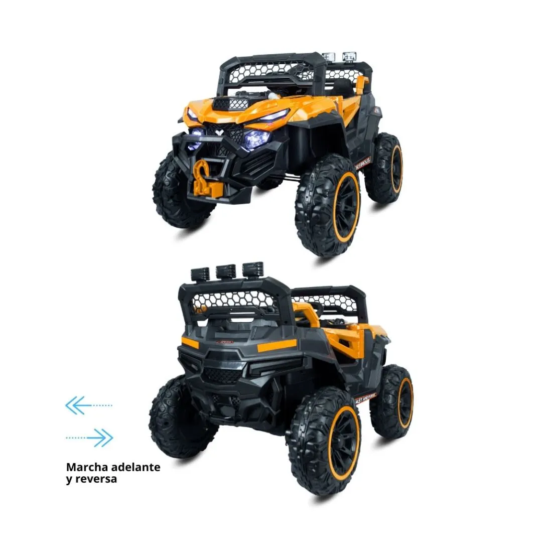 VEHICULO ELÉCTRICO XPLORE DLX ORANGE 12V EMY8888O PRINSEL - Image 6
