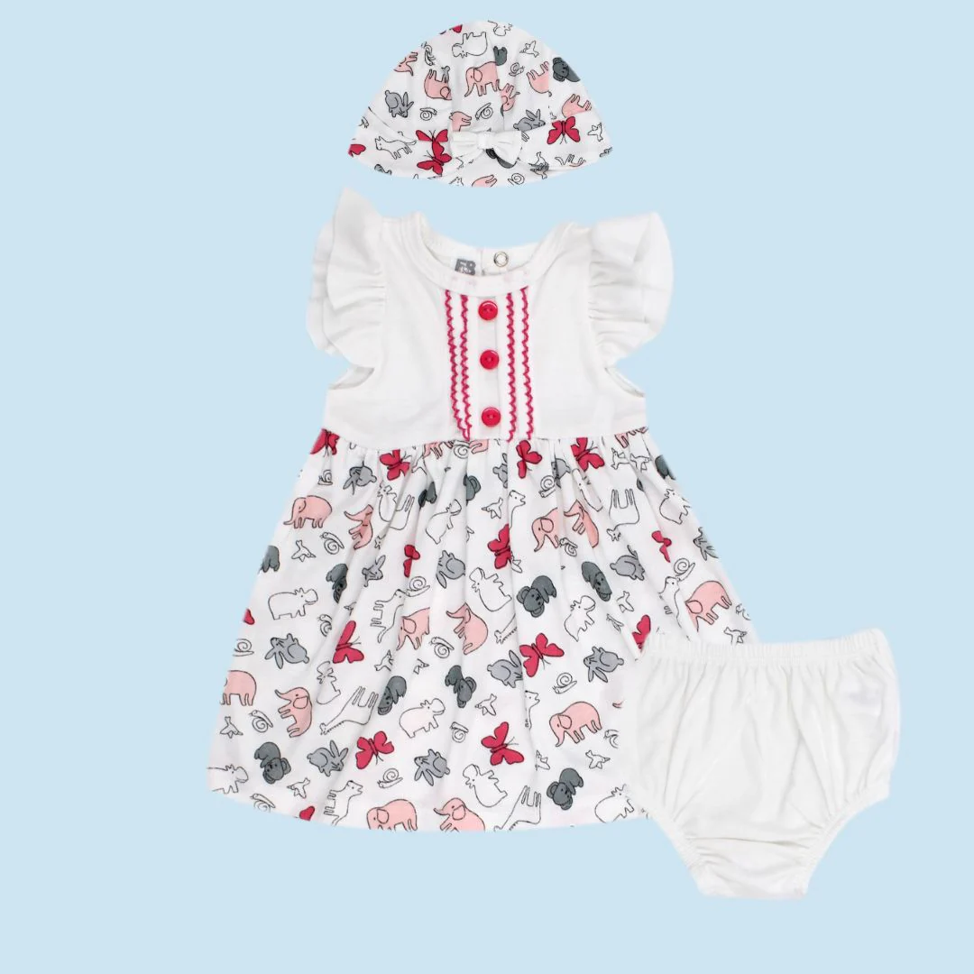 VESTIDO + PAVA 10851 FOR BABY