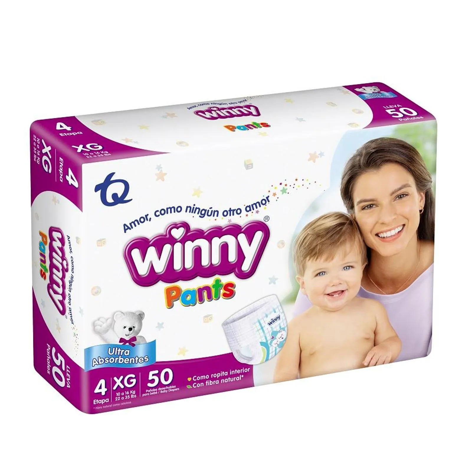 PAÑALES WINNY PANTS ETAPA 4 X50 UND - Image 5